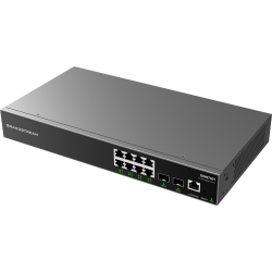 Grandstream GWN7801P 8-Port Gigabit Enterprise Layer 2+ Managed PoE Network Switch