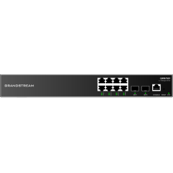 Grandstream GWN7801P 8-Port Gigabit Enterprise Layer 2+ Managed PoE Network Switch