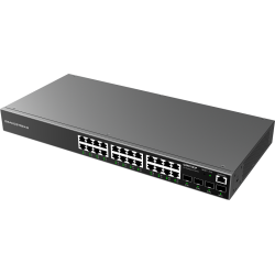 Grandstream GWN7803P 24-Port Gigabit Enterprise Layer 2+ Managed PoE Network Switch