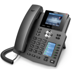Fanvil X4 4-Line Enterprise IP-Phone with Colour Screens & 30 DSS Keys