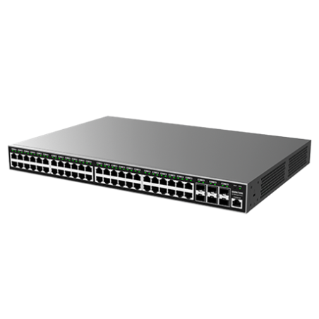 Grandstream GWN7806P 48-Port Gigabit Enterprise Layer 2+ Managed PoE Network Switch