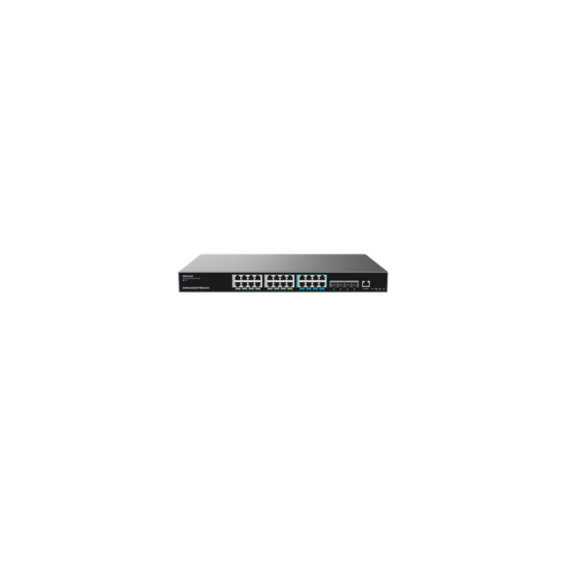 Grandstream GWN7822P 24-Port Layer-3 Multi-Gigabit Enterprise Managed PoE Network Switch Grandstream GWN7822P 24-Port Layer-3 Multi-Gigabit Enterprise Managed PoE Network Switch