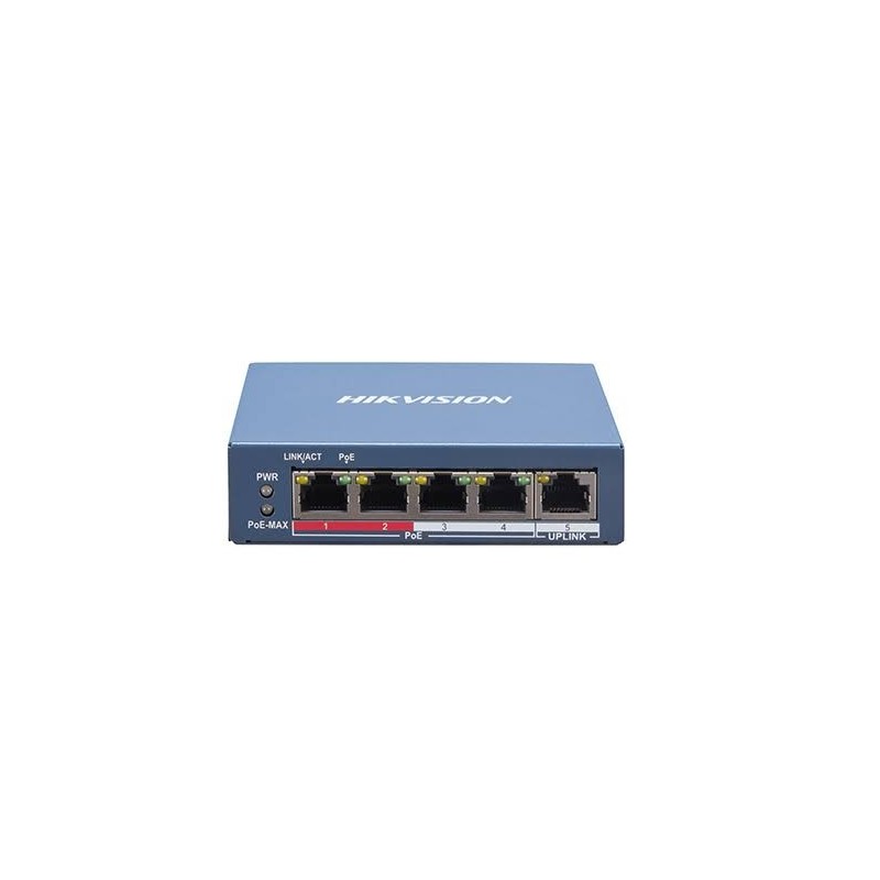 Hikvision DS-3E1105P-EI 4Port Fast Ethernet Smart POE Switch Hikvision DS-3E1105P-EI 4Port Fast Ethernet Smart POE Switch