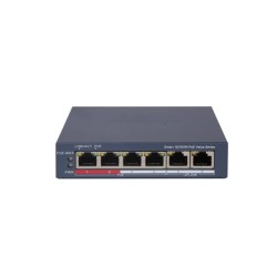 Hikvision Ds_3e1106hp_eI 4port 10/100 Poe switch + 2uplink port