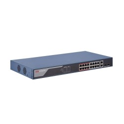 Hikvision DS-3E1318P-E i16-Port Fast Ethernet Web-Managed PoE Switch