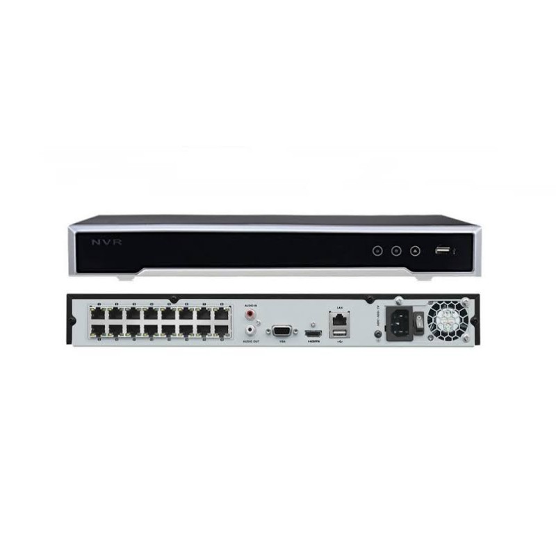 Hikvision DS-7616NI-K2/16P 16-ch 1U 16 PoE 4K NVR Hikvision DS-7616NI-K2/16P 16-ch 1U 16 PoE 4K NVR
