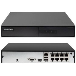 Hikvision 8channel NVR 8ch nvr q1 (ds_7108ni_q1/8p/m) 8port Poe