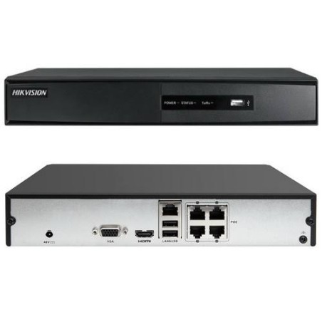 Hikvision 4 channel NVR 4port Poe q1 (ds_7104ni_q1/4p/m