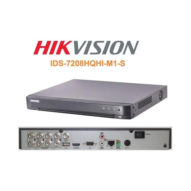 Hikvision Ids_7208hqhi_m1/s 8channel 5mp DVR 1 data Hikvision Ids_7208hqhi_m1/s 8channel 5mp DVR 1 data