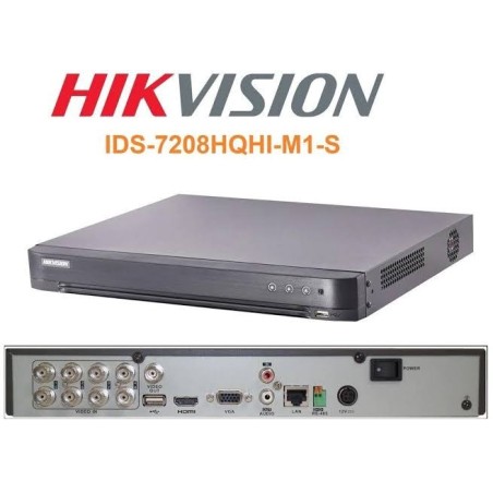 Hikvision Ids_7208hqhi_m1/s 8channel 5mp DVR 1 data