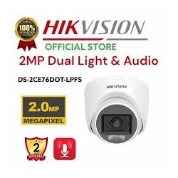 Hikvision ds_2ce76dot_lpfs 2mp colorvu dome camera