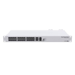 “MikroTik CRS326-24S+2Q+RM | 24× SFP+ 2× QSFP+ Managed Switch