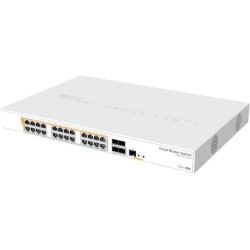 MikroTik CRS328-24P-4S+RM: 24-Port PoE+ Switch with 10Gbps SFP+ Uplink...