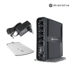 MikroTik hAP ax²: Dual-Band WiFi 6 Router with Gigabit Ethernet