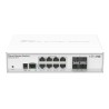 Mikrotik CRS 112-8G-4S-IN 8-Port Gigabit Cloud Router Switch 4xSFP