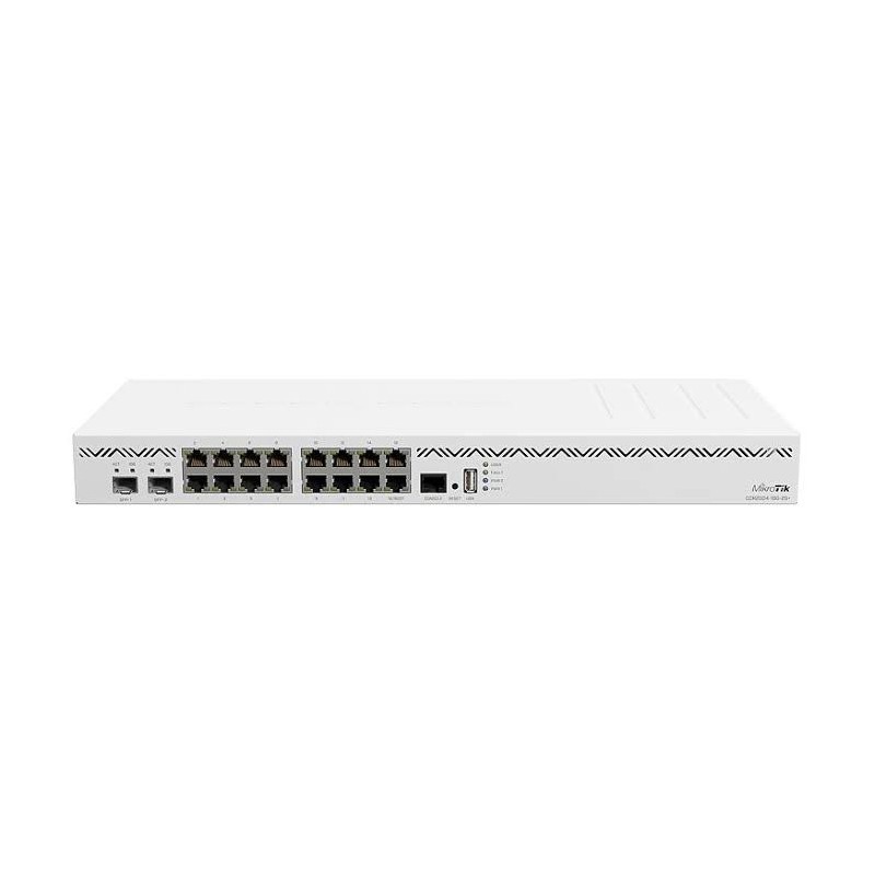 MikroTik CCR2004-16G-2S+: High-Performance Cloud Core Router with 16x .. MikroTik CCR2004-16G-2S+: High-Performance Cloud Core Router with 16x ..