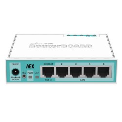 Mikrotik hEX RB750Gr3 5-Port Gigabit Ethernet Router with USB Port
