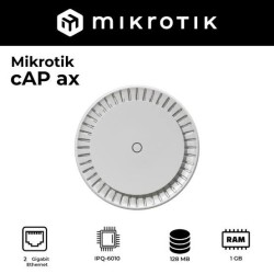 MikroTik cAP ax: High-Performance Dual-Band WiFi 6 Access Point