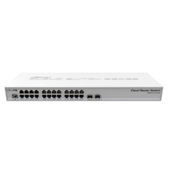 MikroTik CRS326-24G-2S+RM: 24-Port Gigabit Managed Switch with Dual SFP+