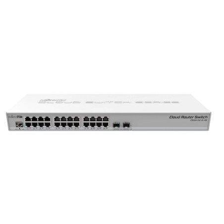 MikroTik CRS326-24G-2S+RM: 24-Port Gigabit Managed Switch with Dual SFP+
