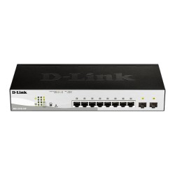 D-Link DGS-1210-10MP 10-Port Gigabit Smart Managed PoE Switch | High PoE Budget