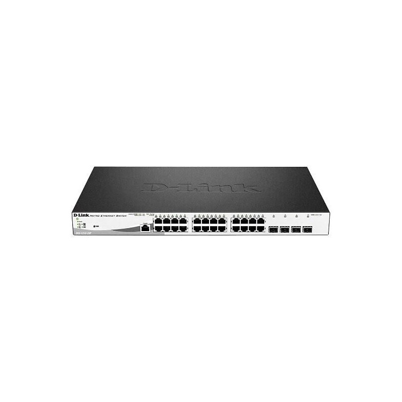 D-Link DGS-1210-28MP 28-Port Gigabit Smart Managed PoE+ Switch | 370W Power Budget D-Link DGS-1210-28MP 28-Port Gigabit Smart Managed PoE+ Switch | 370W Power Budget