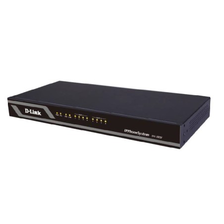 D-Link DVX-2005F IP PBX System | 100 Extensions, 4 FXO Ports, VoIP & Hybrid PBX