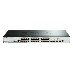 D-Link DGS-1510-28P 28-Port Gigabit Smart Managed PoE+ Switch | Advanced Network Management