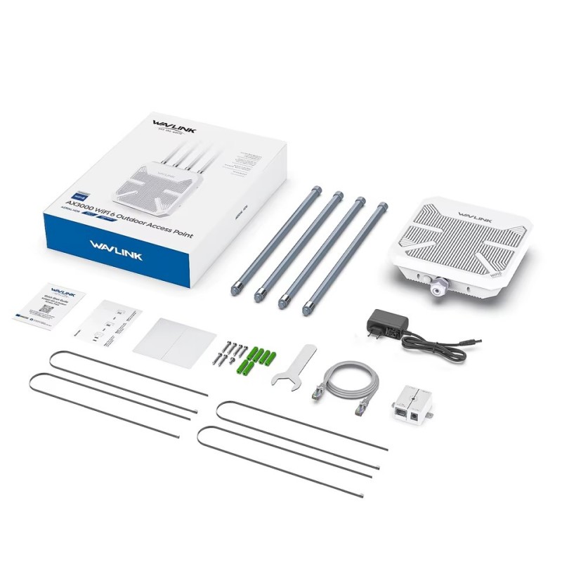 Wavlink A3000 Aerial HD9 Wifi 6 Wireless Outdoor Wireless Access Point...