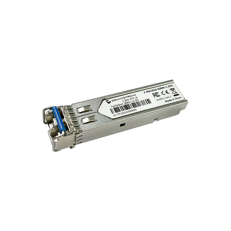Grandstream F-SM1310-20KM-1.25G SFP Fiber Module Grandstream F-SM1310-20KM-1.25G SFP Fiber Module